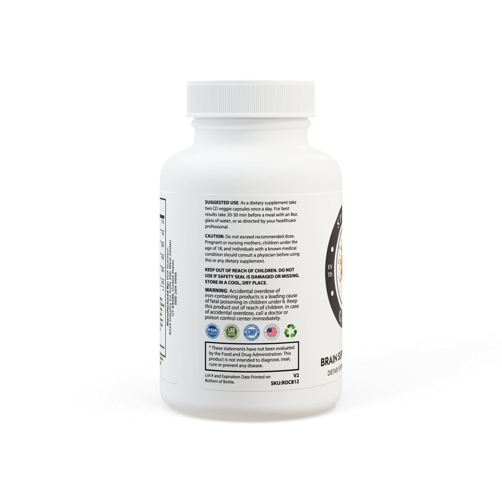 Brain Support Complex Supplement (60 Capsules)