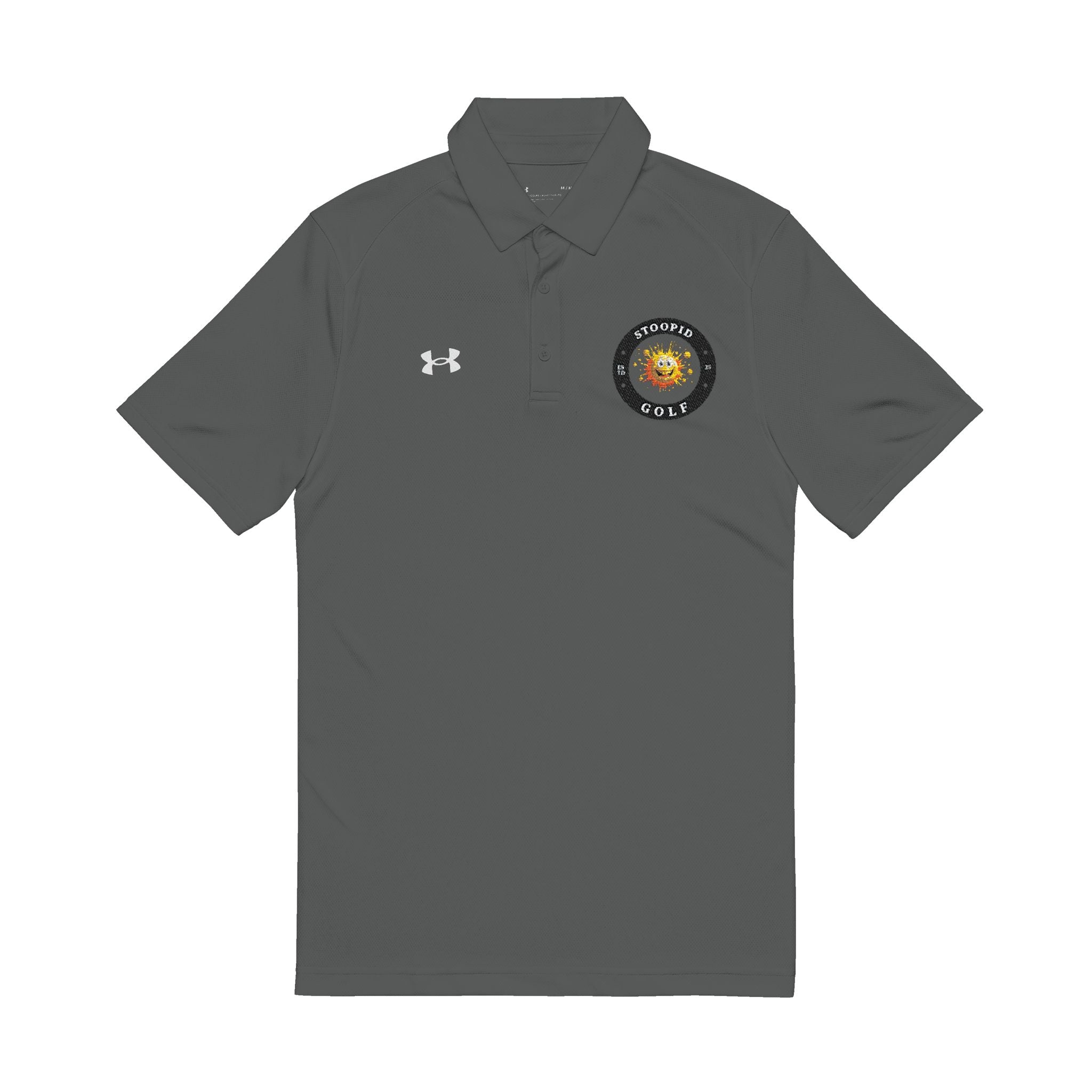 UnderArmour Embroidered White Polo