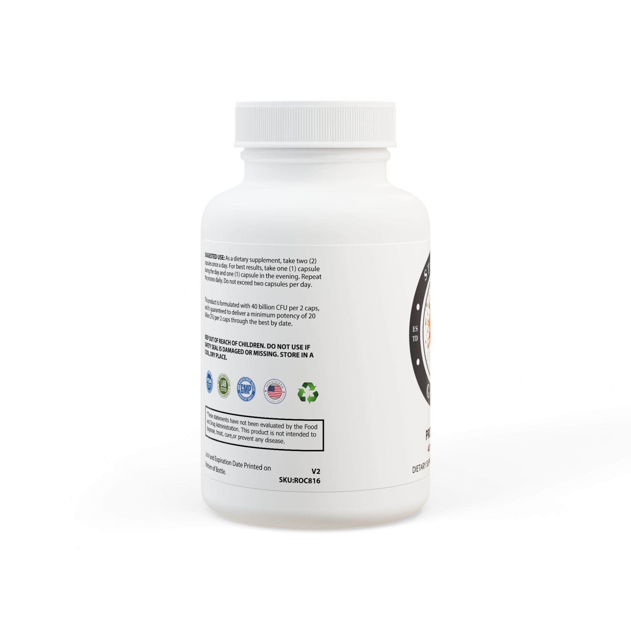 Probiotics Supplement (60 Capsules)