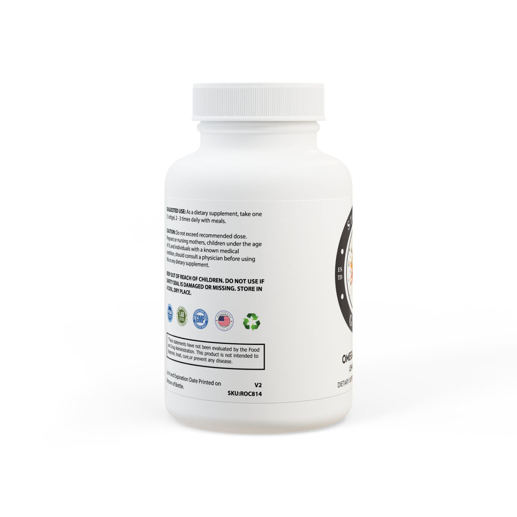 Omega 3 Fish Oil Supplement (60 Softgels)