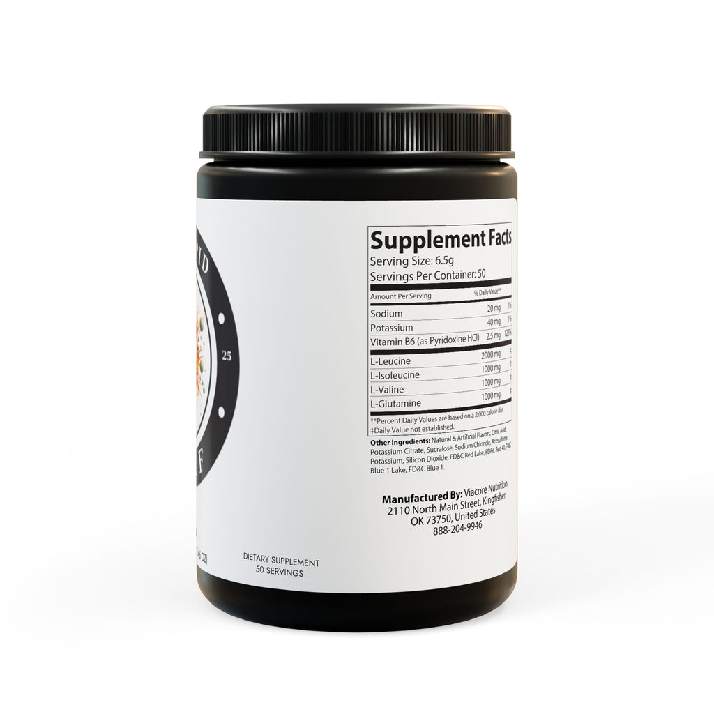 BCAA Supplement, Grape (325g, 11.46oz, 50 servings)