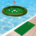 Floating Golf Green Oval Floating Chipping For Pool